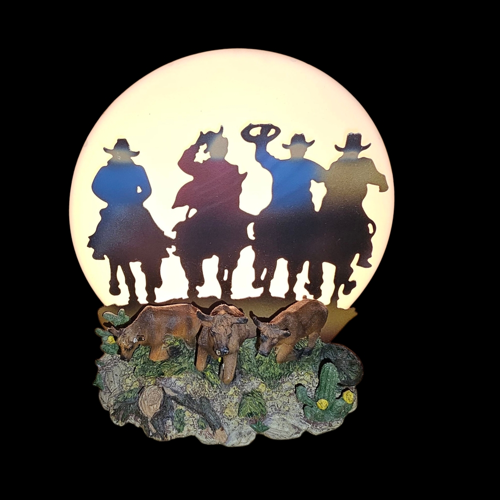 Cowboy Silhouette Light